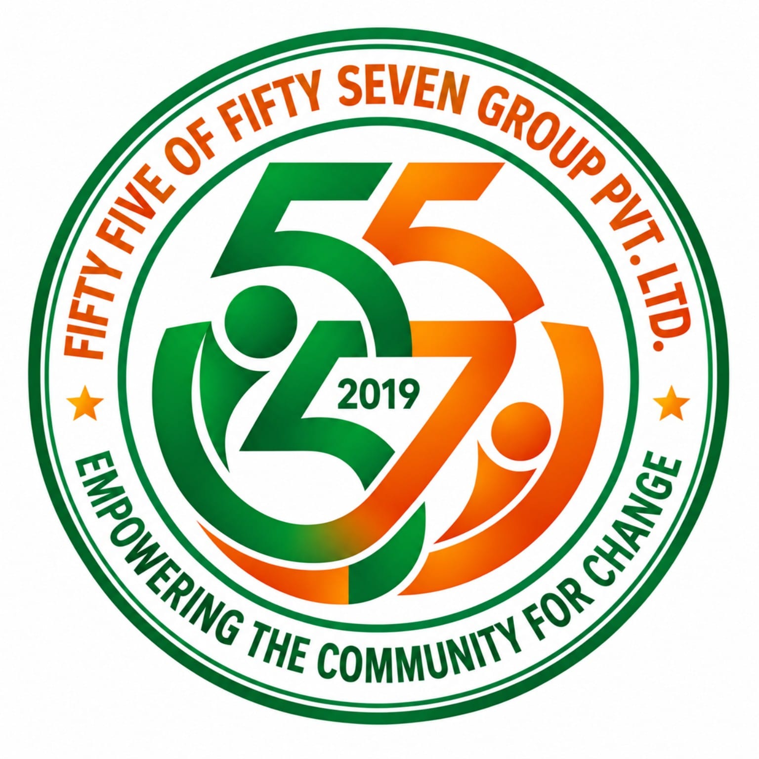 Fifty Five of Fifty Seven Group Logo